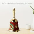 thumbnail image 3 of Super  Solid Brass Gold Hand Call Bell For Ringing At Wedding, Hand Bells For Seniors Bedside, Teacher Classroom Bell, Dinner Bell, Tibetan Bells, Meditation Bell, 3 of 8