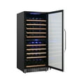 thumbnail image 5 of Edgestar Cwr1102dz 24" Wide 101 Bottle Capacity Built-In Dual Zone Wine Cooler - Stainless, 5 of 7