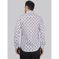 thumbnail image 6 of Calliope Men's Printed Full Sleeve Casual Linen Shirt, 6 of 6