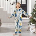 thumbnail image 6 of Vzayyk 4T-14Y Size Aviliable Cozy One-Piece Footless Sleeper Pajama Collar, 6 of 8