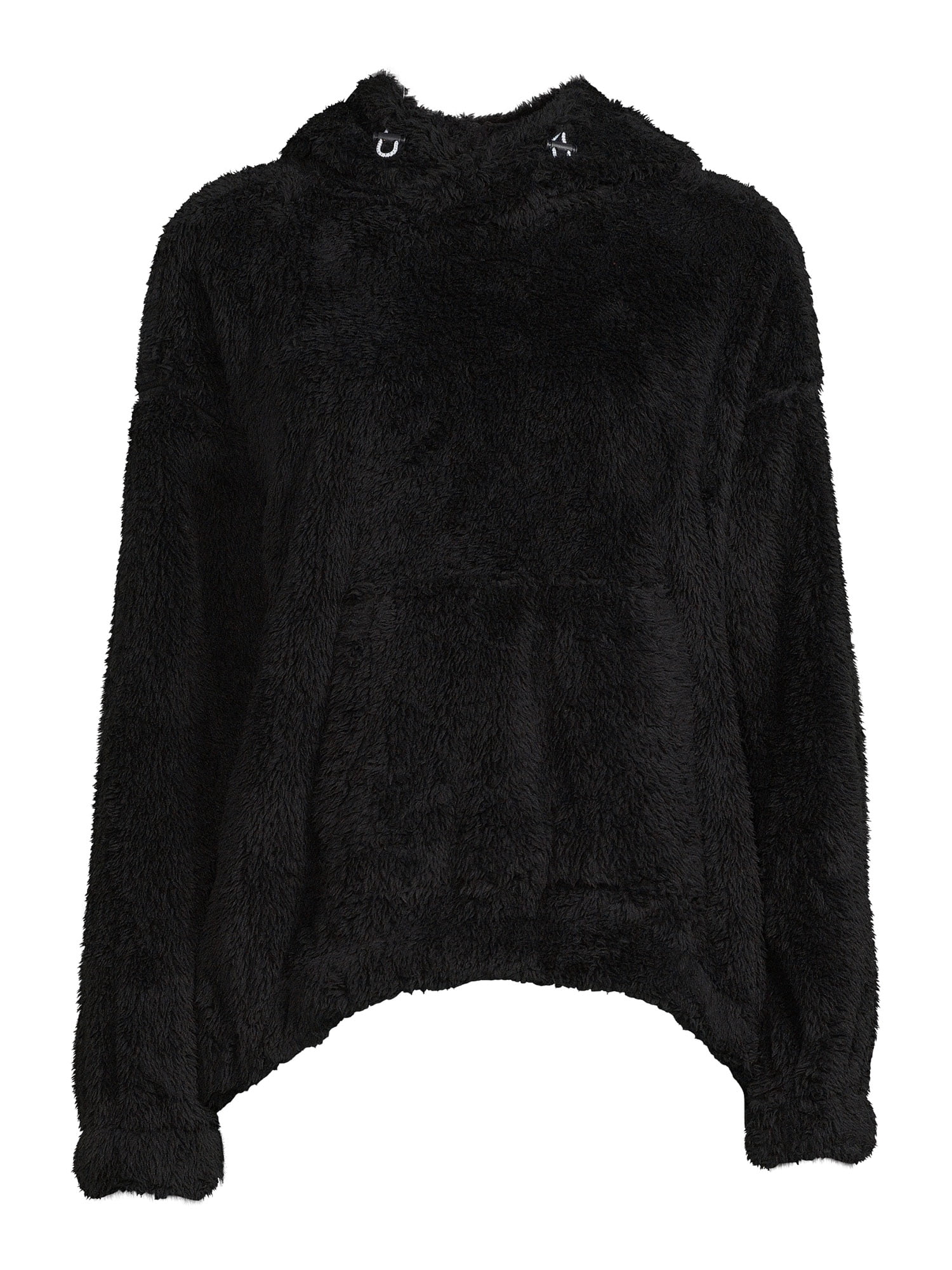 Athletic Works Women's Faux Sherpa Pullover Hoodie