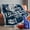 Dallas, variant on Throw Blanket San Francisco Gifts for Men Women Boy Sports Team Color Blanket Soft Lightweight Flannel Blanket Decor for Sofa Bed 60"x50"