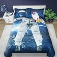 thumbnail image 1 of Safdie & Co. Quilt 3PC Set DQ Astronaut, 1 of 2