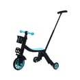thumbnail image 1 of Triciclo infantil de juguete deportivo, equipo resistente, fácil de usar, bicicleta de equilibrio multiusos 3 Verde con asa de empuje, 1 of 8