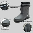 thumbnail image 2 of AUXDIQ Men Rain Boots Outdoor Garden Boots Waterproof Ankle Rain Shoes, 2 of 5