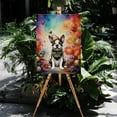 thumbnail image 4 of Hello 2025 Boston Terrier Celebrates Happy New Year Firework Balloon Vertical Matte Canvas Poster Gentleman Dog Lover Gifts Wall Art Home Decor - 02024, 4 of 5