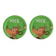 thumbnail image 2 of Grinch Decor Grinch Christmas Decorations Bathroom Grinch Christmas Decorations 2PCS Car Cup-Coasters, Christmas Car Cup Holder Insert-Coaster, Universal Vehicle Interior Accessories Cup Mats, 2 of 3