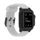 thumbnail image 2 of Funda protectora completa de silicona y correa para Apple Watch Series 1/2/3 Negro + blanco, 2 of 9