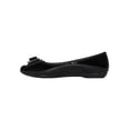 thumbnail image 3 of Balerina Casual Coqueta Leon Niña Mujer Dama Negro Charol 43320C, 3 of 3