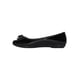 thumbnail image 3 of Balerina Casual Coqueta Leon Niña Mujer Dama Negro Charol 43320C, 3 of 3
