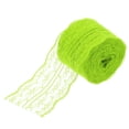 thumbnail image 1 of Unique Bargains 1.8' Wide 11 Yard Lace Ribbon Floral Pattern Green Lace Trim Ribbon for Gift Wrapping, Wedding Decor, 1 of 6