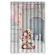 thumbnail image 1 of ABPHQTO Decoraciones para fiestas navideñas Cortina de ducha de poliéster impermeable y ganchos 120x180 cm, 1 of 1