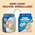 thumbnail image 4 of Pure Protein 100% Whey Protein Powder - Vanilla, 25 g Protein per Scoop, 2 g Sugar, gluten Free, fast- Acting Formula, 907 g, 4 of 6