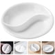 thumbnail image 2 of Divided Food Dipping Dish Porcelain Soy Sauce Dish Ceramic Dip Dipping Bowl, 2 of 2