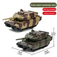 thumbnail image 3 of Godderr Kids Baby Toys 5PCS Kids Pull Back Tank Toys Diecast Tank Military Toys in Plastic Colors for Toddler Boy Toys, 3 of 6