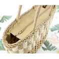 thumbnail image 4 of Kukuzhu Hobo Bag for Women Straw Weave Shoulder Bag Large Totes Summer Beach Purse Handbag, 4 of 7
