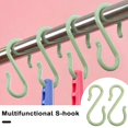 thumbnail image 3 of LCXmlly Scratch-proof Hook Easy Installation Multi functional S shaped Hook Utensils Towel Clothing Hanger for Home 1 Set, 3 of 8