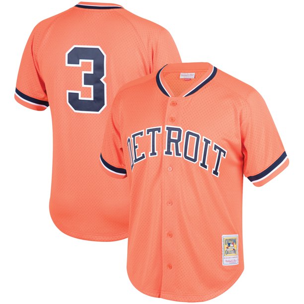 Alan Trammell Detroit Tigers Mitchell & Ness Fashion Cooperstown