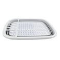 thumbnail image 3 of SAMMART 8L (2.11Gallons) Collapsible Dish Drainer - Foldable Drying Rack - Portable Dinnerware Organizer - Space Saving, 3 of 5