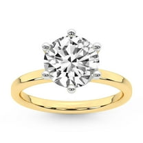 IGI Certified 1 Carat Round Shape Lab Grown Diamond Engagement Ring | 14K White Gold |Solitaire Lab Diamond Ring | FG-VS1-VS2 Quality Friendly Diamonds