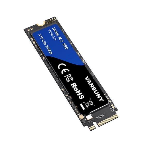 256GB Internal SSD PCIe 3.0, M.2 2280 NVMe Gen 3 Internal Solid State Drive Up to 1500MB/s for PC/Laptop