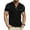 Dark Gray, variant on LTTVQM Men's Henley Shirts Short Sleeve Casual Lightweight Slim Fit Basic Button 2026 Spring Summer T-Shirt with Pocket Blue 3XL