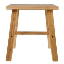 Homoyoyo Kids Step Stool Chair Wooden Plant Stand for Home Bathroom Use 1 Pack and