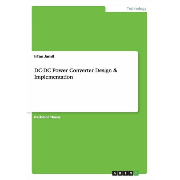 DC-DC Power Converter Design & Implementation (Paperback)