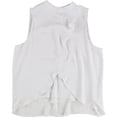 thumbnail image 1 of bar III Blusa de tulipanes para mujer, gris, XX-Large, 1 of 2