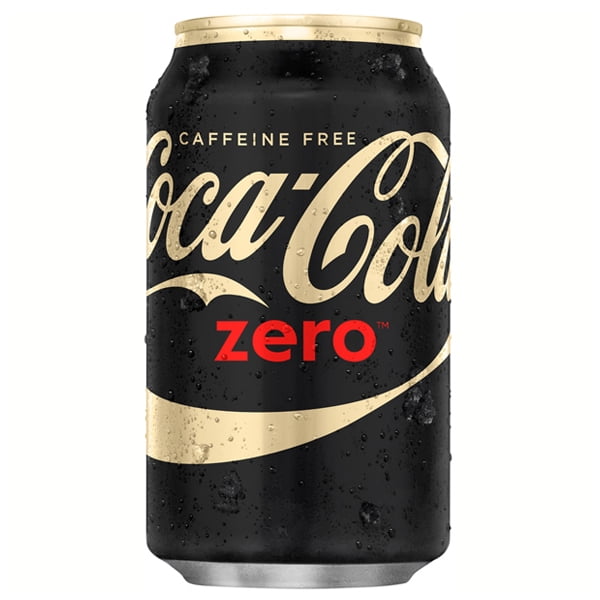 Coke Zero Caffeine Free 12 oz Cans Pack of 12