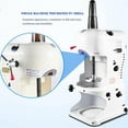 thumbnail image 5 of Commercial Ice Shaver 350W 198lbs/h Electric Snow Cone Maker with Adjustable Ice Texture Ice Crusher Smoothie Machine Slush Machine Ice Cream Smooth Cocktail 110V, 5 of 11