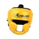 thumbnail image 4 of Casco de entrenamiento de casco de boxeo de cuero PU para adultos cubierta de cara suave y transpirable para kickboxing taekwondo Grappling MMA Amarillo, 4 of 8