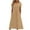 Khaki, variant on Summer Eyelet Dresses for Women Boho 2025 Trendy V Neck Short Sleeve Long Dress Casual Beach Vacation Outfits
