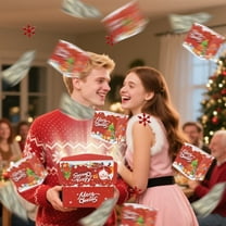 Hwkond Surprise Gift Box Explosion - Christmas Surprise Bounce Box, 20 Bounce Boxes   1 Gift Box   1 Gift Bag, Christmas Gift Surprise Boxes, Pop-Up Explosion Gift Boxes