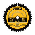 thumbnail image 1 of Hoja de sierra circular DEWALT DWA171424B10 para madera 24T 7.25 pulgadas, 1 of 8