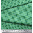 thumbnail image 2 of Soimoi Green Rayon Fabric Geometric Abstract Print Sewing Fabric Yard 56 Inch Wide, 2 of 3