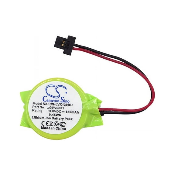 Replacement Battery For LENOVO 3V 150mAh / 0.45Wh CMOS / BackUp Battery