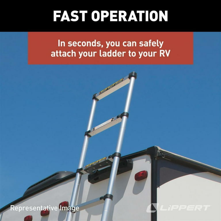 On The Go Ladder Telescoping Ladder for 5th Wheel RVs Travel