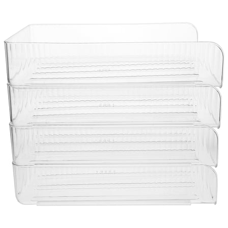 BEADCEST Simple Design Desk Letter Tray 4Set