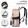 thumbnail image 4 of Love The Nightmare Before Christmas Backpack Schoolbag Multifunctional Adjustable Daypack Student Satchel Unisex Stylish Bookbag Rucksack, 4 of 8