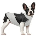 thumbnail image 3 of Winter Warm Reflective Dog Vest Jacket  Waterproof Zipper Coat for Large Dogs Padded Clothes Dog Outdoor Solid Color Vest Winter Coat for Dogs, 3 of 7