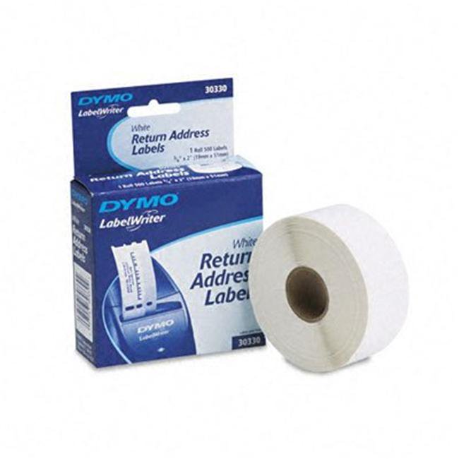 Sanford Brands 30330 Label Dymo Return Address 500 Roll