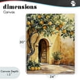 thumbnail image 4 of Stupell Industries Traditional Mediterranean Courtyard Lemon Tree Canvas Art, 24 x 30, by LSR Design Studio, 4 of 8