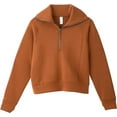 thumbnail image 3 of Spanx AirEssential Half Zip - 50346R (Very Black, XL), 3 of 8