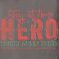 thumbnail image 3 of CafePress - Stay At Home Hero T Shirt - Womens Comfort Colors® Shirt, 3 of 4