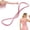 Pink 15p, variant on Figure 8 Resistance Bands, Resistance Bands, Exercise Bands With Handles For Working Out, Arm, Back, Fullbody Yoga Pulling Rope, Elastic Stretch Bands