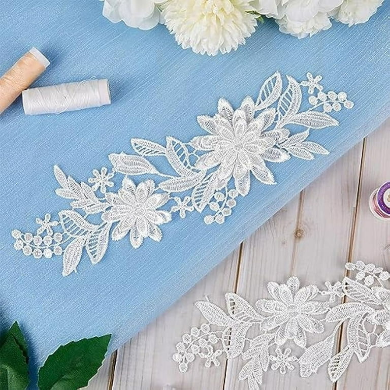 Amazon.com: Lace Applique,Embroidery Sewing Lace,Grey 3D