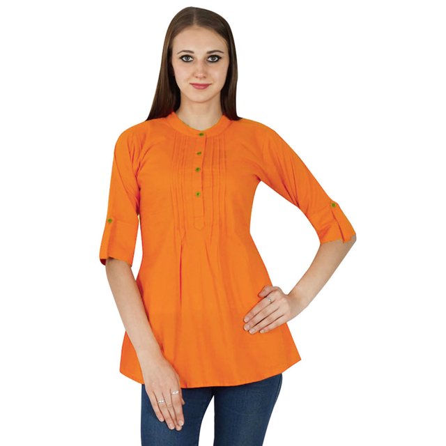 Robe Tunique Bohème d'Été pour Femmes en Coton Uni