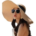 thumbnail image 2 of CoCopeaunts Sun Hat for Women, Women's Wide Brim Sun Hat Summer Beach Sun Hat UV Sun Protection Packable Reversible Bucket Hat, 2 of 3