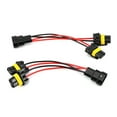 thumbnail image 2 of Headlight Retrofit, Headlights Splitter Wires 2Pcs Bi Xenon Male To Female  for Automobile, 2 of 7
